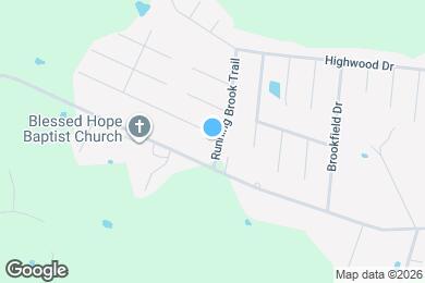 Map image of the property - 129 Running Brook Trl