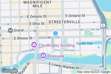 Map image of the property - 210 E Illinois St