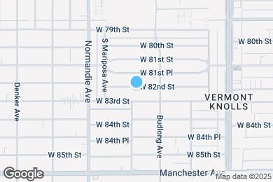 Map image of the property - 1240 W 82nd St