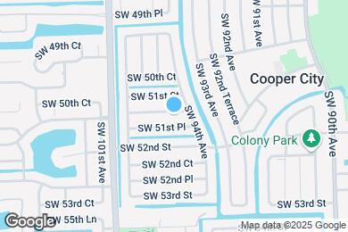 Map image of the property - 9428 SW 51st Ct