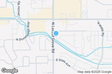 Map image of the property - The Enclave Townhomes