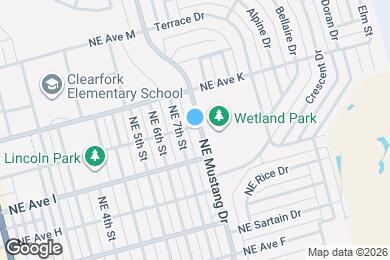 Map image of the property - 1015 NE Mustang Dr