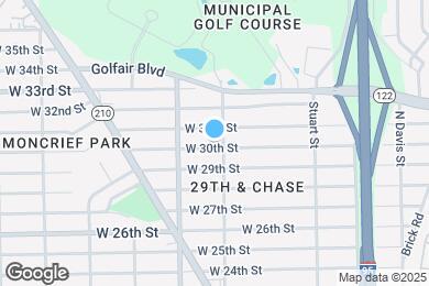 Map image of the property - 1245 W 30th St
