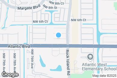 Map image of the property - 7300 NW 4th Pl