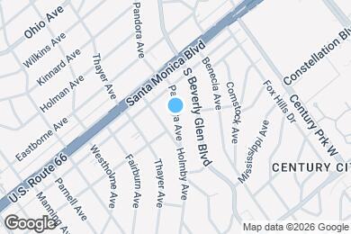 Map image of the property - 1859 1/2 Pandora Ave
