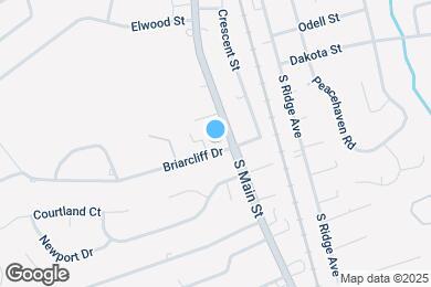 Map image of the property - 110 Briarcliff Dr