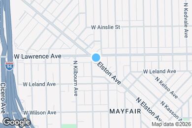 Map image of the property - 4782 N Elston Ave