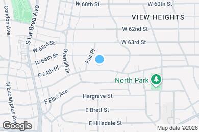 Map image of the property - 503 E Fairview Blvd