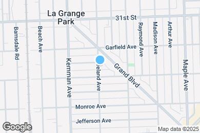 Map image of the property - 3231 Cleveland Ave