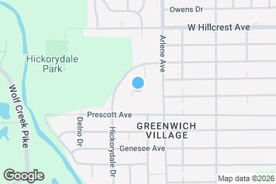 Map image of the property - 2020 Val Vista Ct