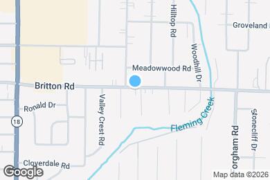 Map image of the property - 553 Britton Rd