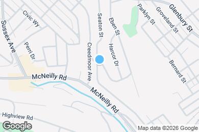 Map image of the property - 1807 Seaton St