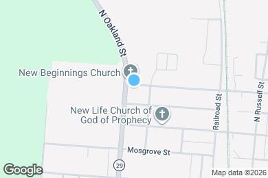 Map image of the property - 723 W Light St