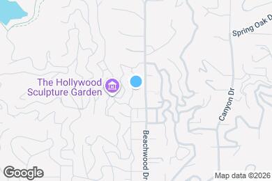 Map image of the property - 2440 N Gower St