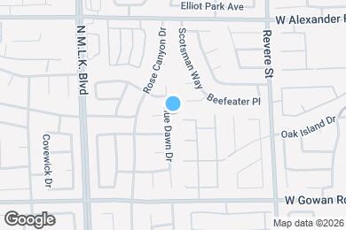 Map image of the property - 3744 Blue Dawn Dr