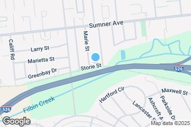 Map image of the property - 1440 Storie St