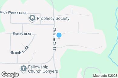 Map image of the property - 1670 Christian Cir SE