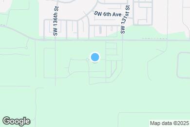 Map image of the property - 13265 SW 9th Rd