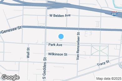 Map image of the property - 624 Park Ave
