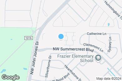 Map image of the property - Summercrest Burleson Apartments