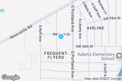 Map image of the property - 3516 S Quapah Ave