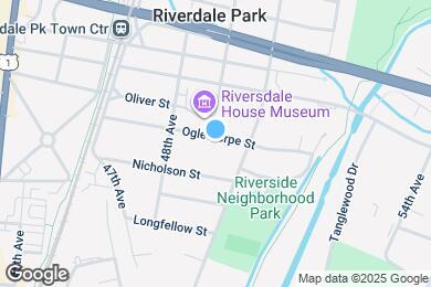 Map image of the property - 4901 Oglethorpe St