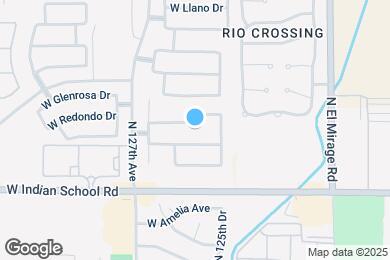Map image of the property - 12533 W Redondo Dr