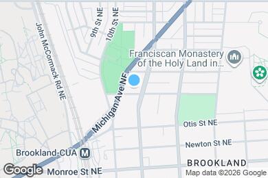 Map image of the property - 1030 Perry St NE