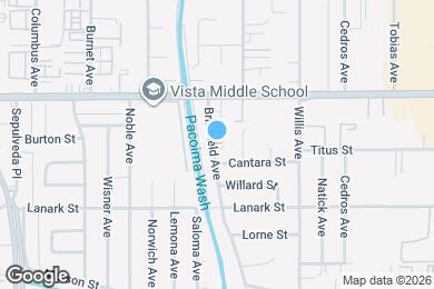 Map image of the property - 14929 Titus St