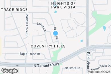 Map image of the property - 8613 Corral Cir