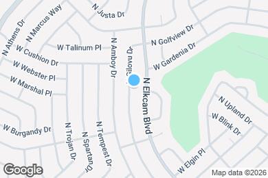 Map image of the property - 8885 N Gilovu Dr