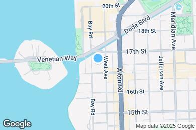 Map image of the property - 1666 West Ave