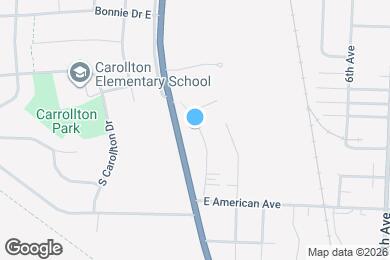 Map image of the property - 9045 S Chicago Ct