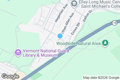 Map image of the property - Ethan Allen Apts