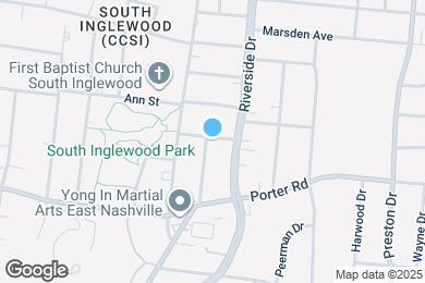 Map image of the property - 1624 Porter Ave
