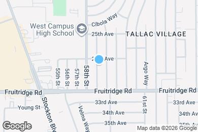 Map image of the property - 5307 Esmeralda St