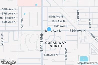 Map image of the property - 4772 54th Ave N