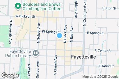 Map image of the property - 122 W Meadow St