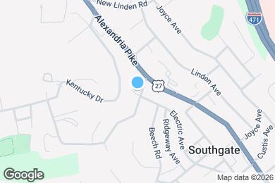 Map image of the property - 301 Bluegrass Ave