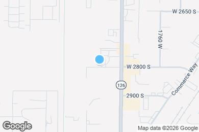 Map image of the property - 3594 W 2800 S