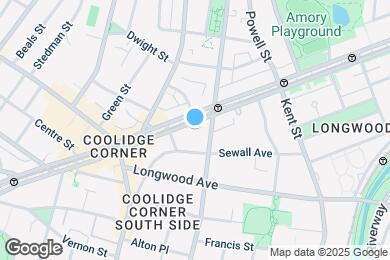 Map image of the property - 1253 Beacon St