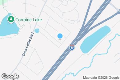 Map image of the property - 8901 Cantera Dr