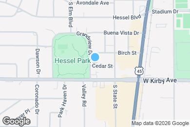 Map image of the property - 316 Cedar St