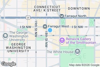 Map image of the property - 1729 H St NW