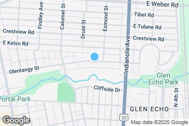 Map image of the property - 293 Olentangy St