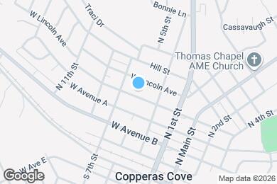 Map image of the property - 310 W Washington Ave