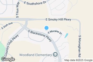 Map image of the property - 27615 E Moraine Dr