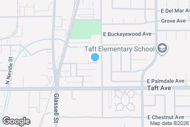 Map image of the property - 339 E Taft Ave