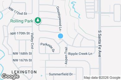 Map image of the property - 1113 Countrywood Ln