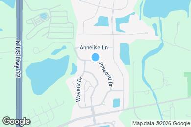 Map image of the property - 1424 Prescott Dr